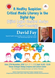 Critical media Literacy in the Digital Age adlı İngilizce Konferansımız